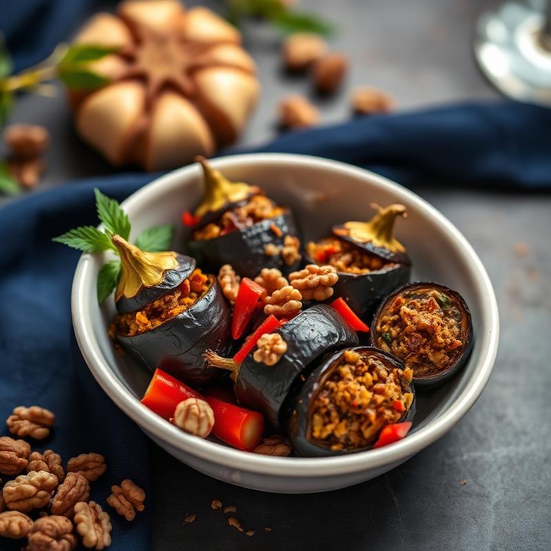مكدوس باذنجان